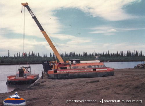 SRN6 with the Canadian Coastguard -  (credit: The <a href='http://www.hovercraft-museum.org/' target='_blank'>Hovercraft Museum Trust</a>).